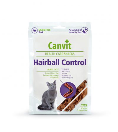 Canvit Snack Hairball Control pro kočky