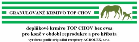 Granulované krmivo pro koně TOP CHOV