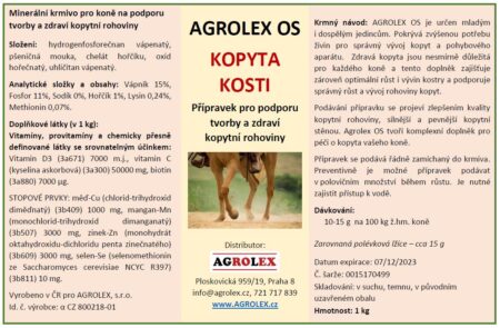 Agrolex OS - KOPYTA A KOSTI