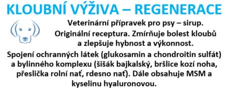 Sirup-kloubní-výživa-pro-psy Sirup KLOUBNÍ VÝŽIVA pro psy